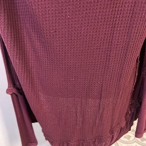 Cute Free People baggy sweater top